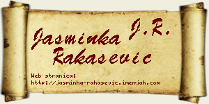 Jasminka Rakašević vizit kartica